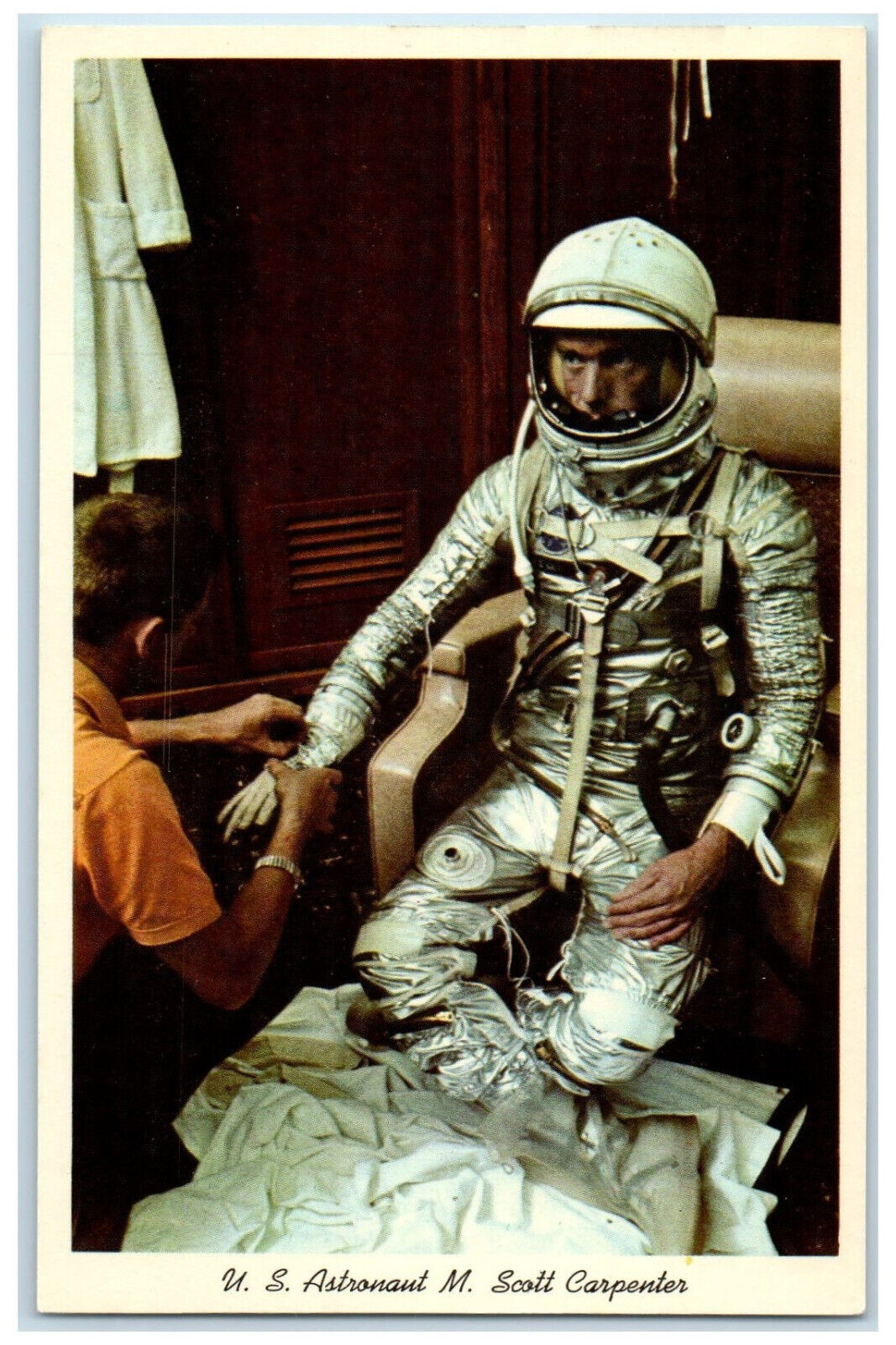 c1950's US Astronaut M. Scott Carpenter Boulder Colorado CO Postcard