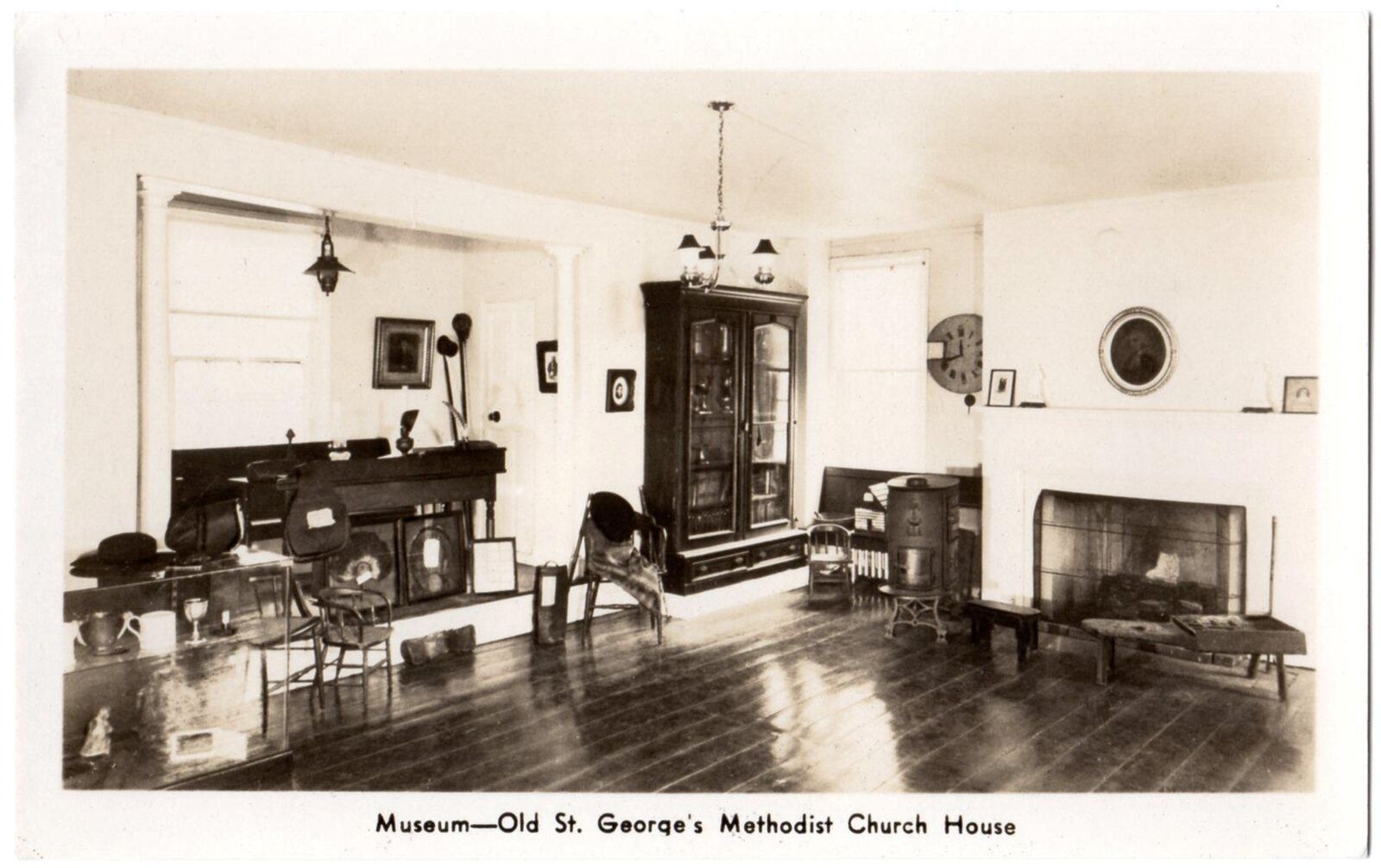 ca 1940s-50s Philadelphia PA Museum - Old St George\'s Methodist Church House