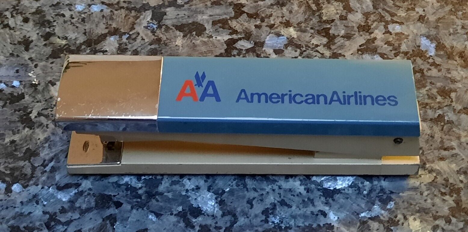 Vintage American Airlines Stapler by Boston Stapler