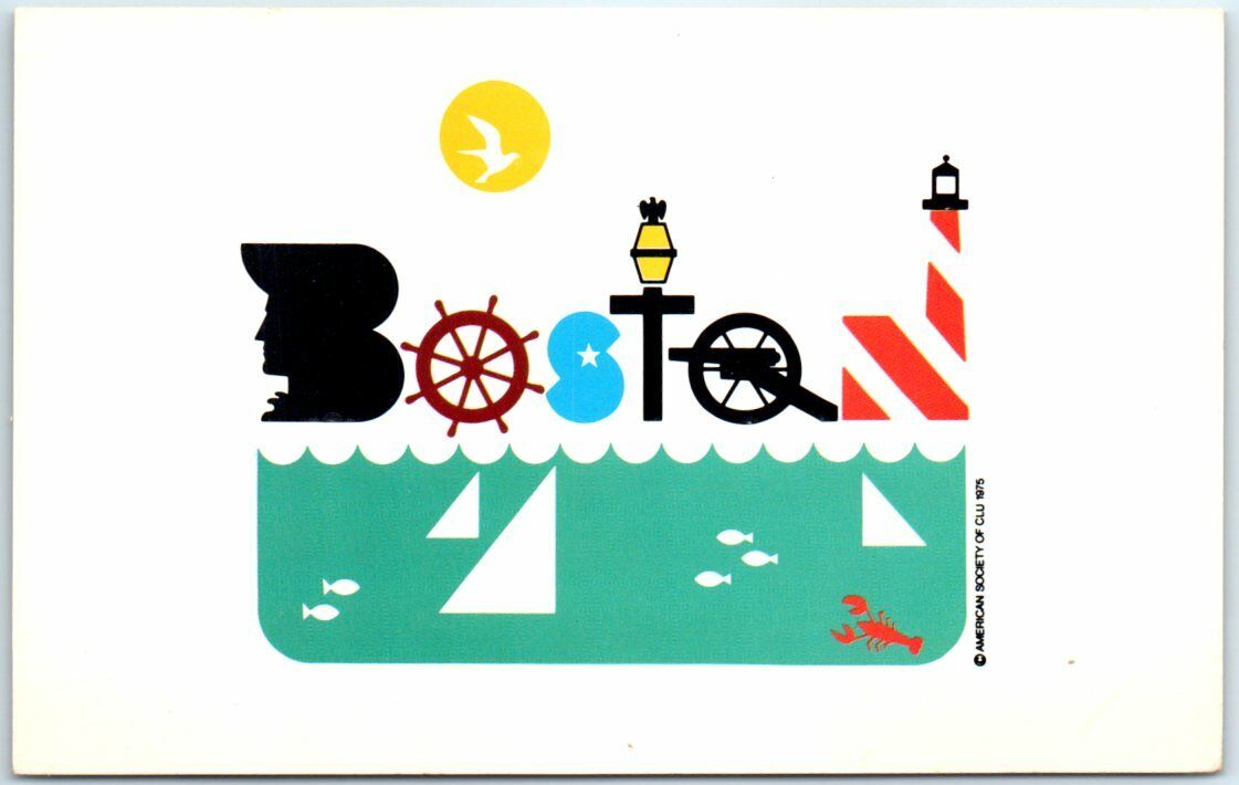 Postcard - Boston, Massachusetts