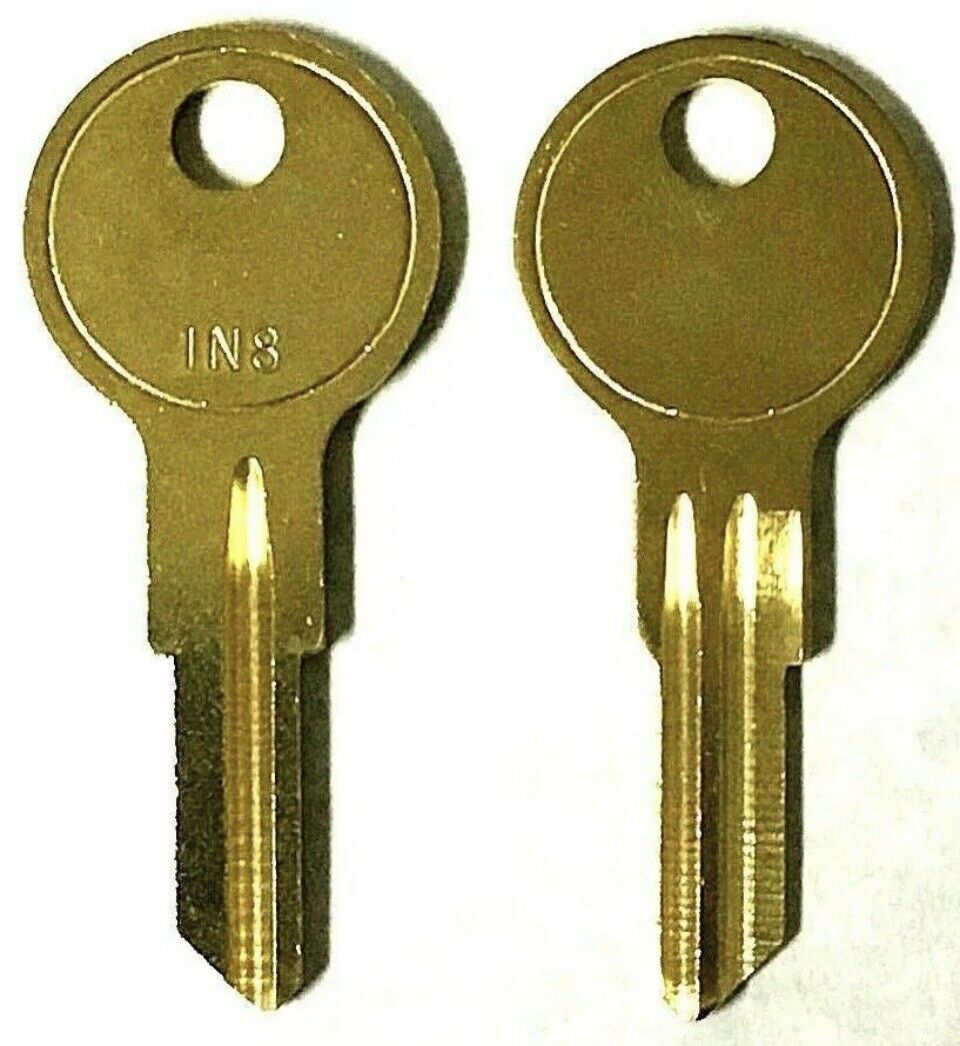(2) Ilco IN8 L1054B Key Blanks Blank Keys Various Applications