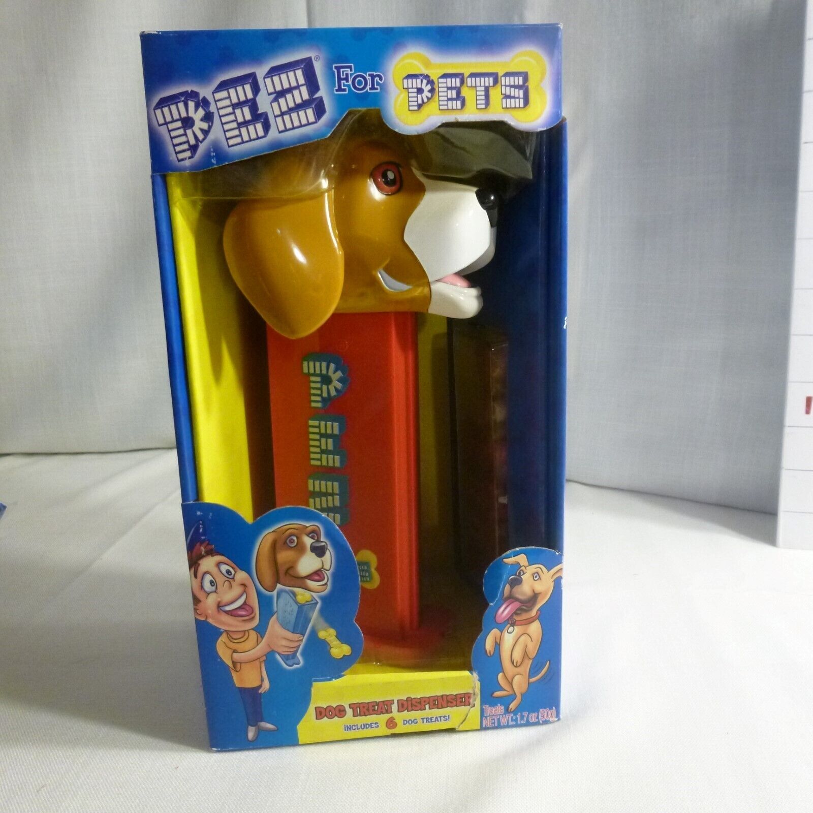 PEZ for PETS - Dog Treat Dispenser with treats 2009 - NEW