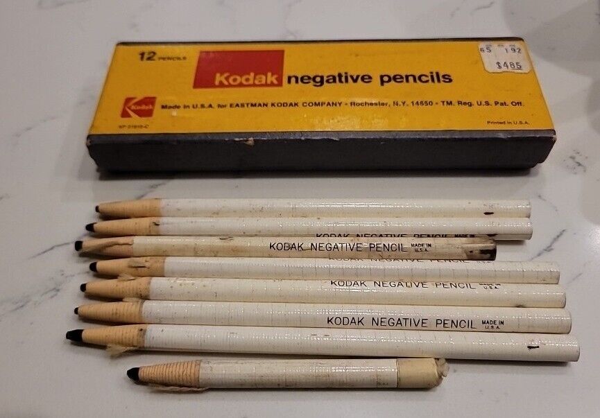 Vintage Kodak Negative Pencils