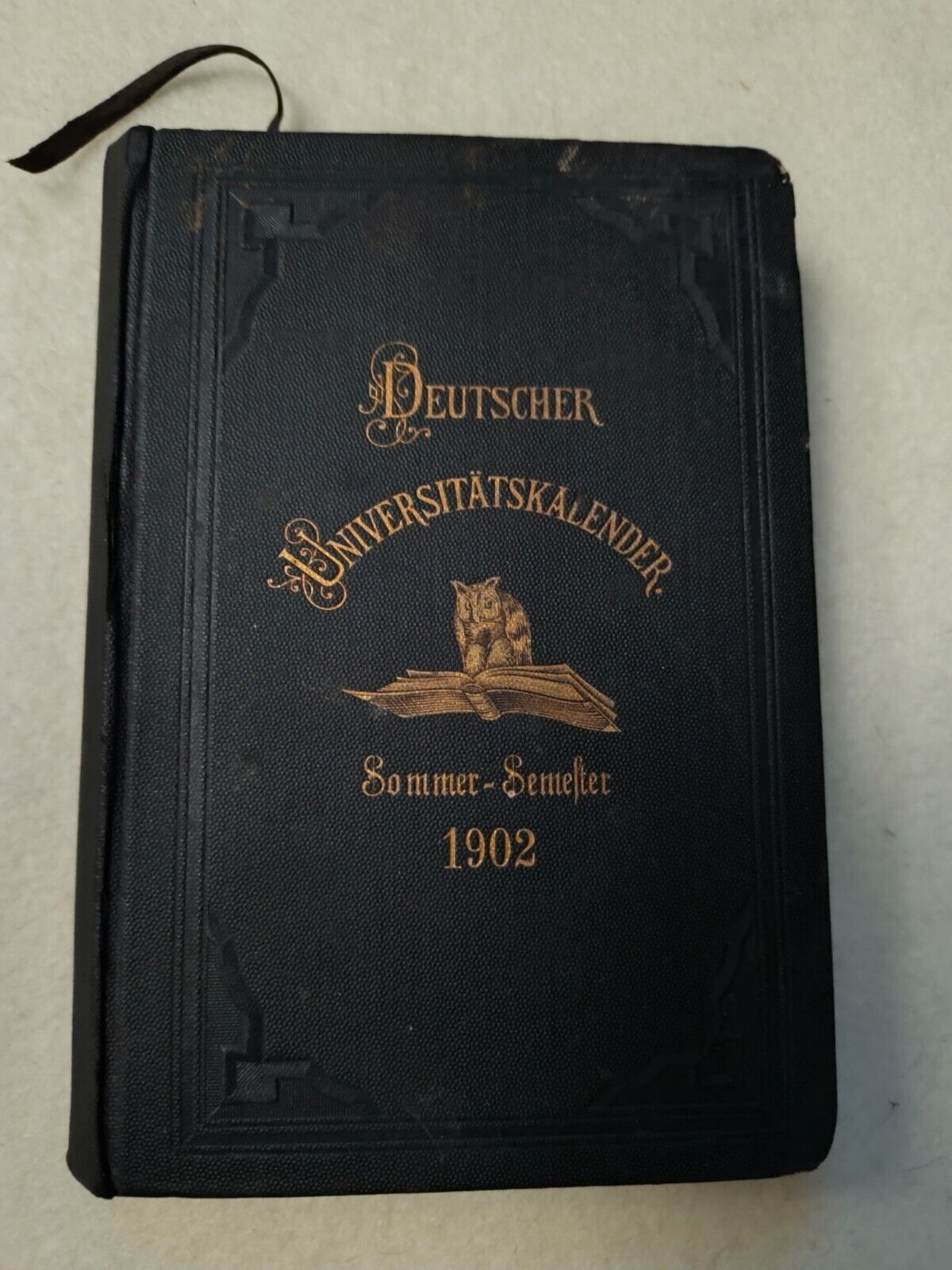 1902 ANTIQUE GERMAN BOOK (fully Intact) 6x8