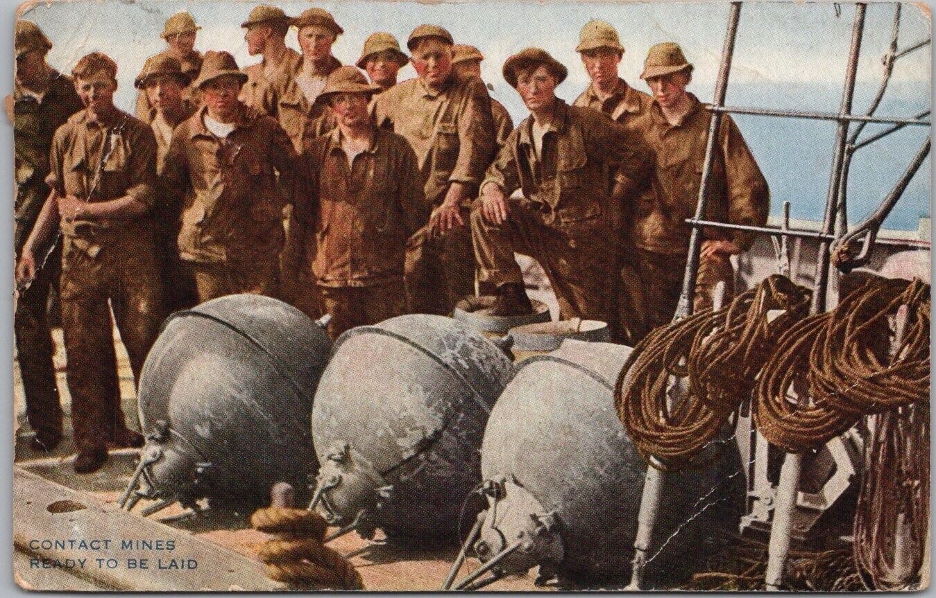 WWI U.S. Military Postcard \