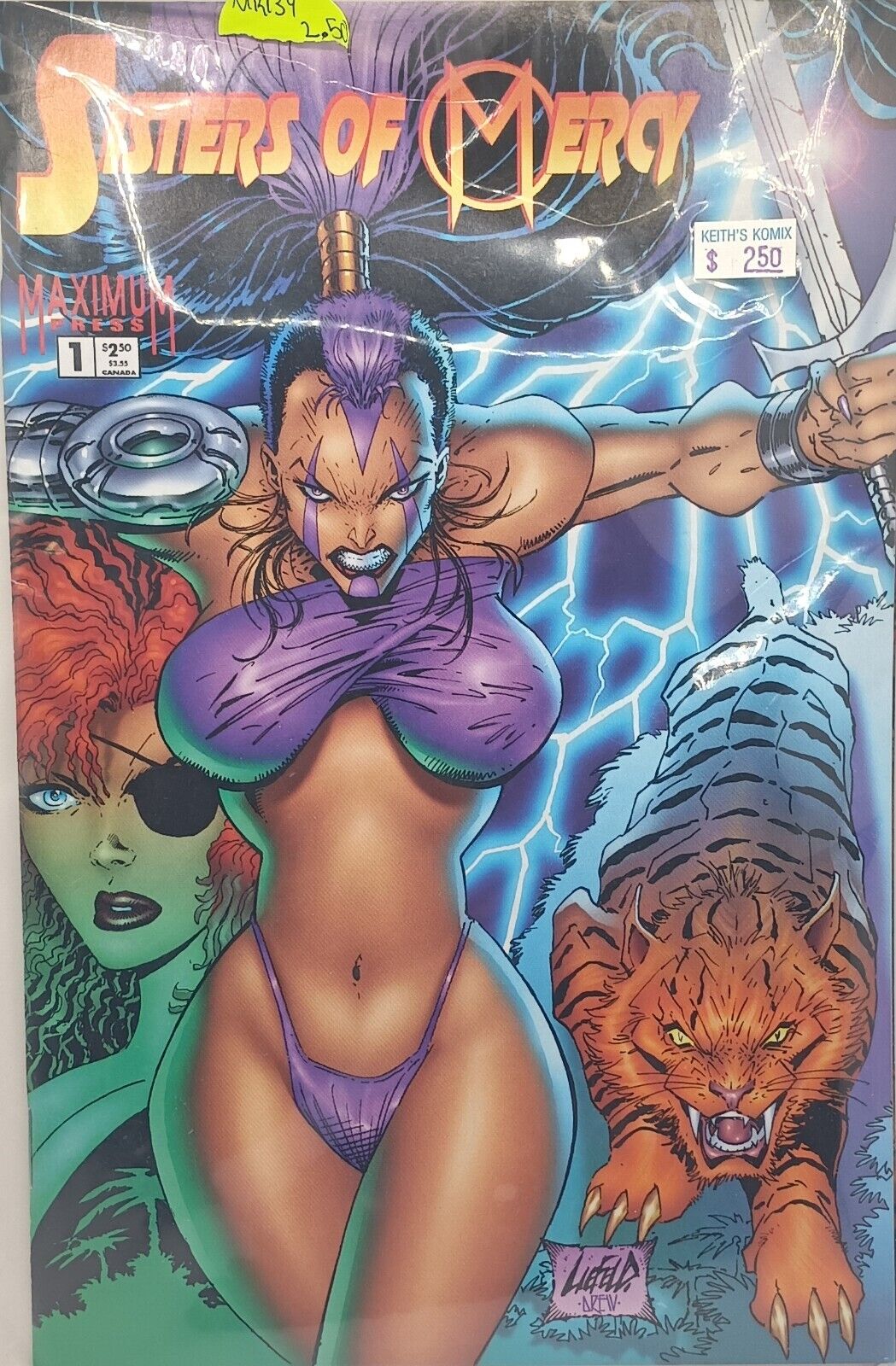 Sister of Mercy, Vol 1 #1-#2,Maximum Press,1995 (MK-358)