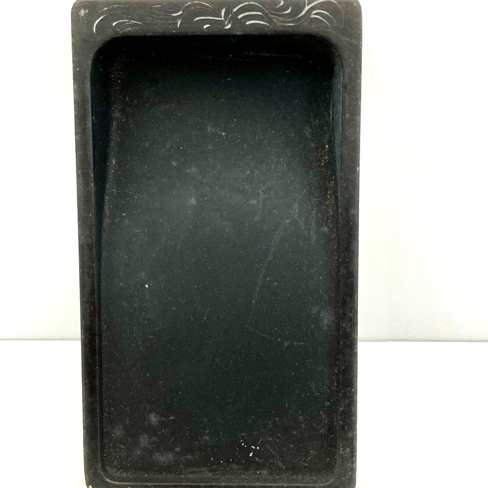 Japanese Inkstone for Calligraphy in Original Box Pre-Owned by Teacher