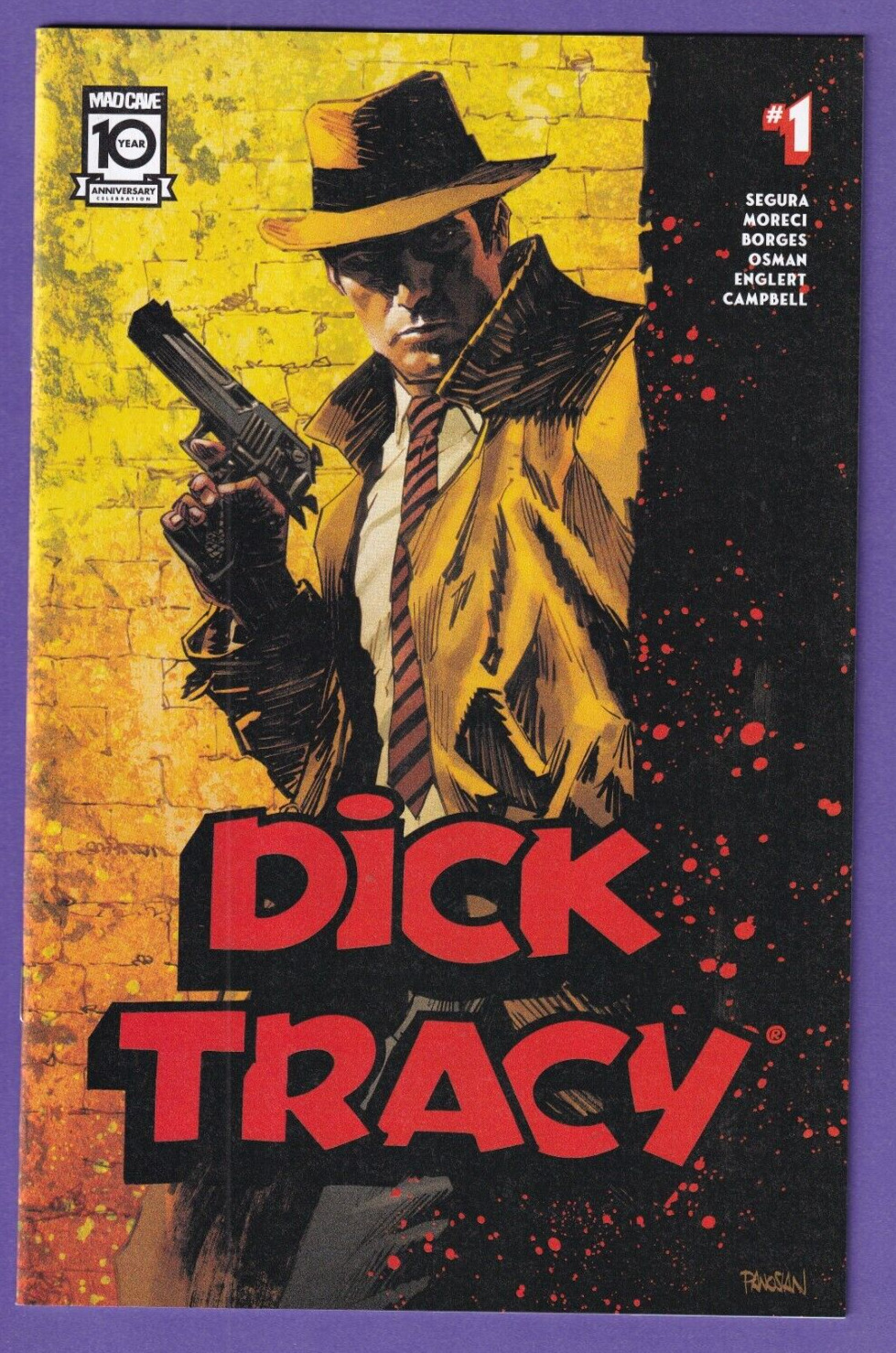 Dick Tracy #1 1:20 Panosian Variant Actual Scans