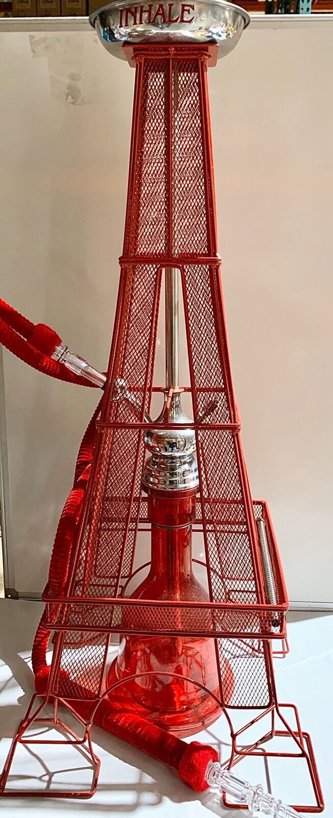 Inhale 36 Inches Extra Large Original Patented Eiffel Tower Hookah