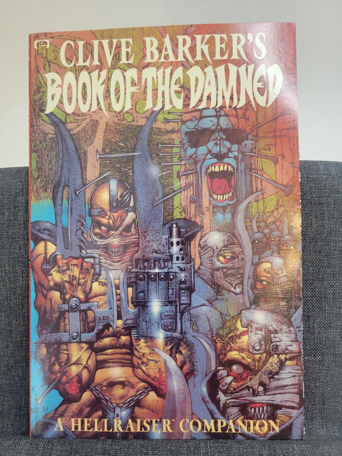 1991 Marvel Epic Clive Barker's Book Of The Damned Hellraiser Companion Vol. #1