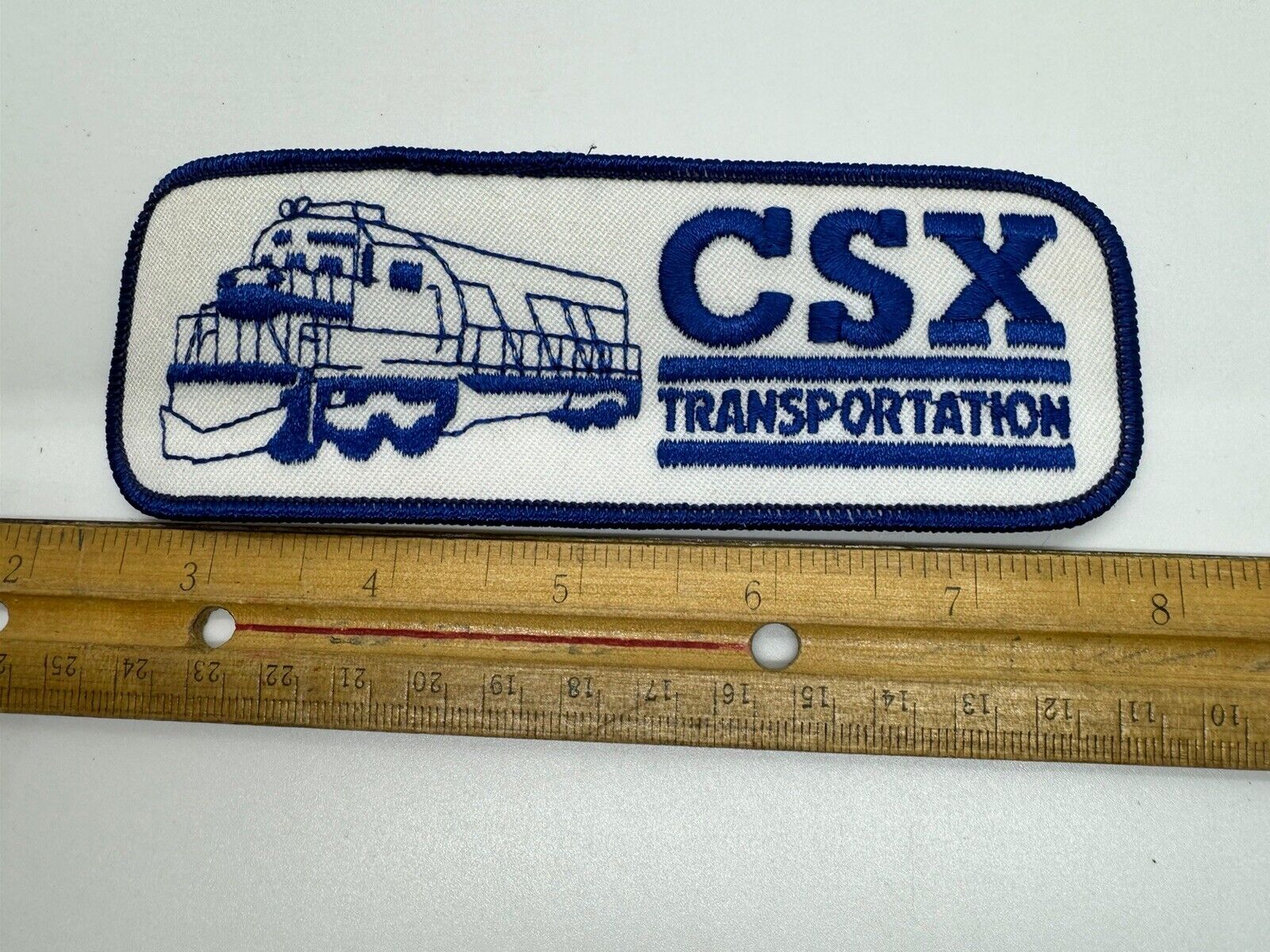 Vintage Unused Railroad Patch CSX