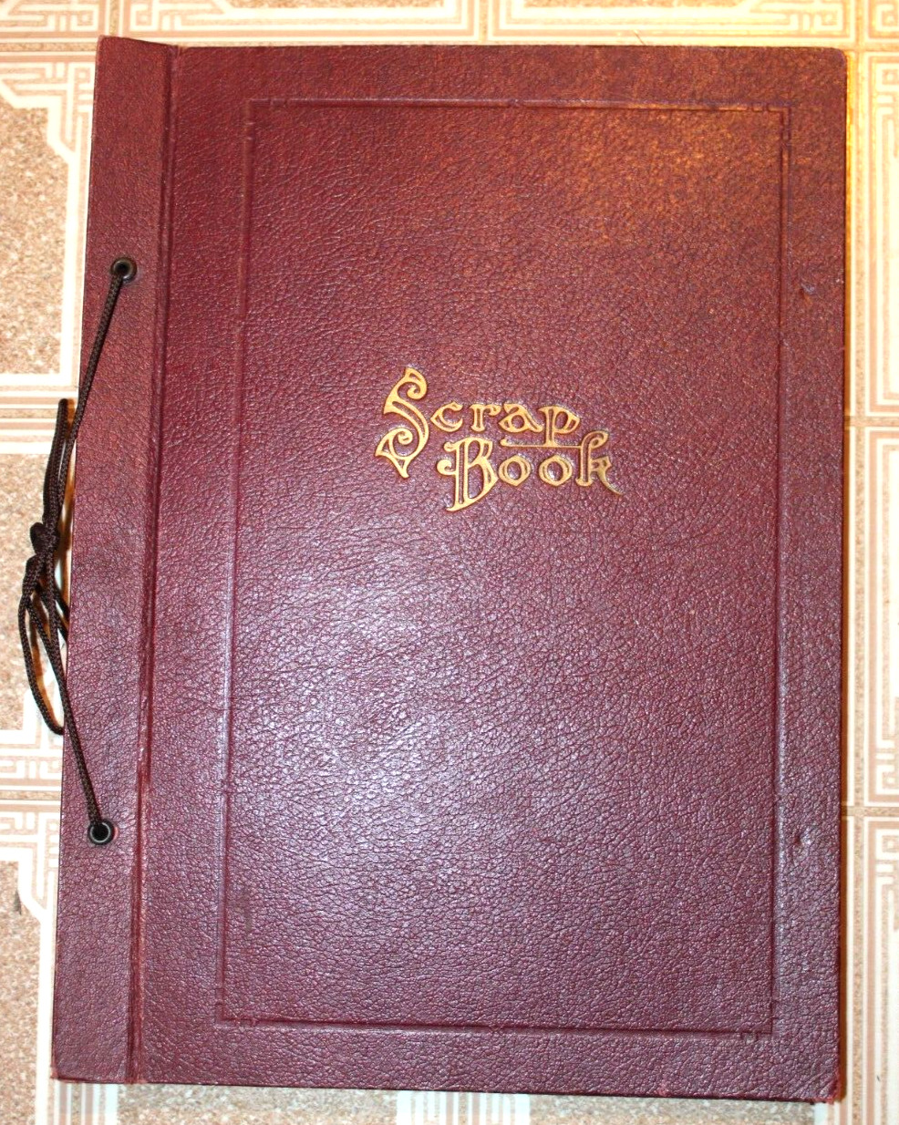Rare Vintage 1934 Scrapbook of The Robert N. Wilson USA/Canada Road-trip