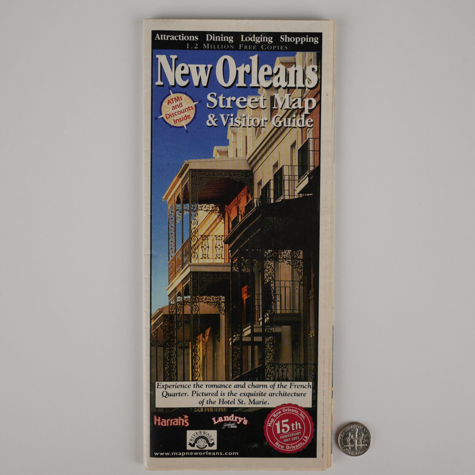 2002 New Orleans Street Map & Visitor Guide
