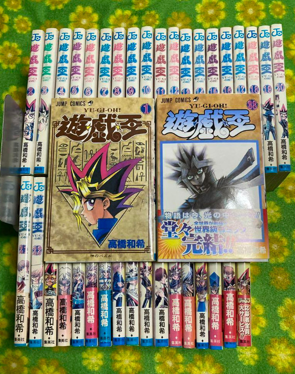 Yu-Gi-Oh Vol.1 - 38 Complete Full Set  Manga Comics Japanese Language Ver.