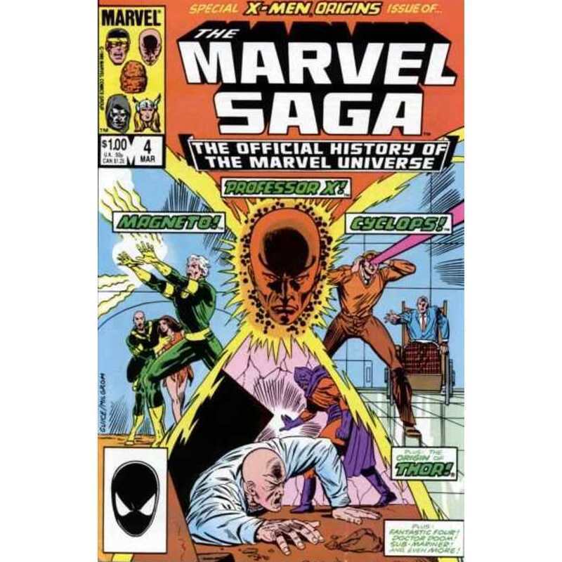 Marvel Saga #4 in Very Fine + condition. Marvel comics [b`