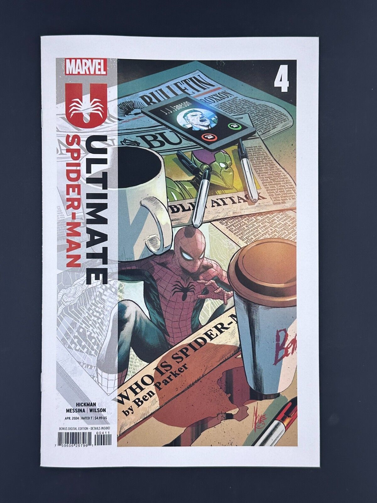 Ultimate Spider-Man #4 (2024) NM Marvel Comics 1st Print