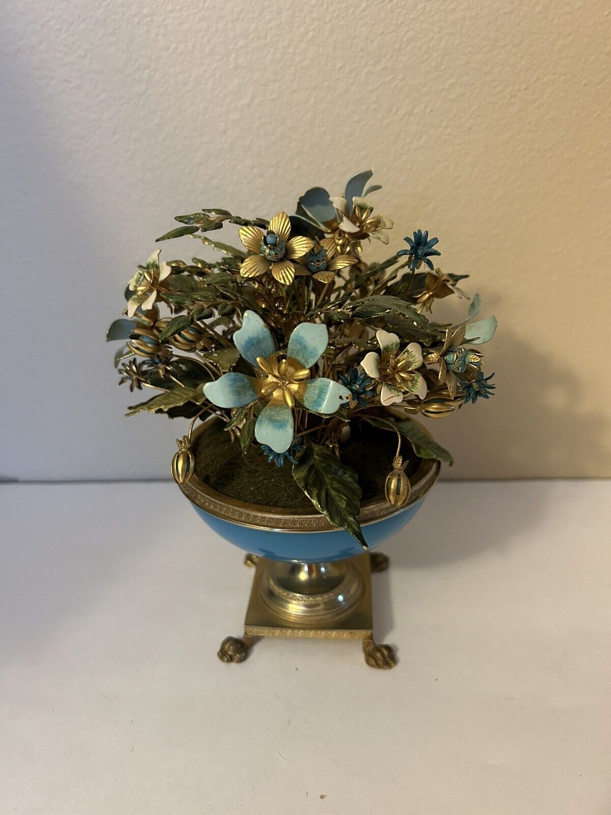 Vintage Gorham Fluer Jane Hutcheson Flower Arrangement