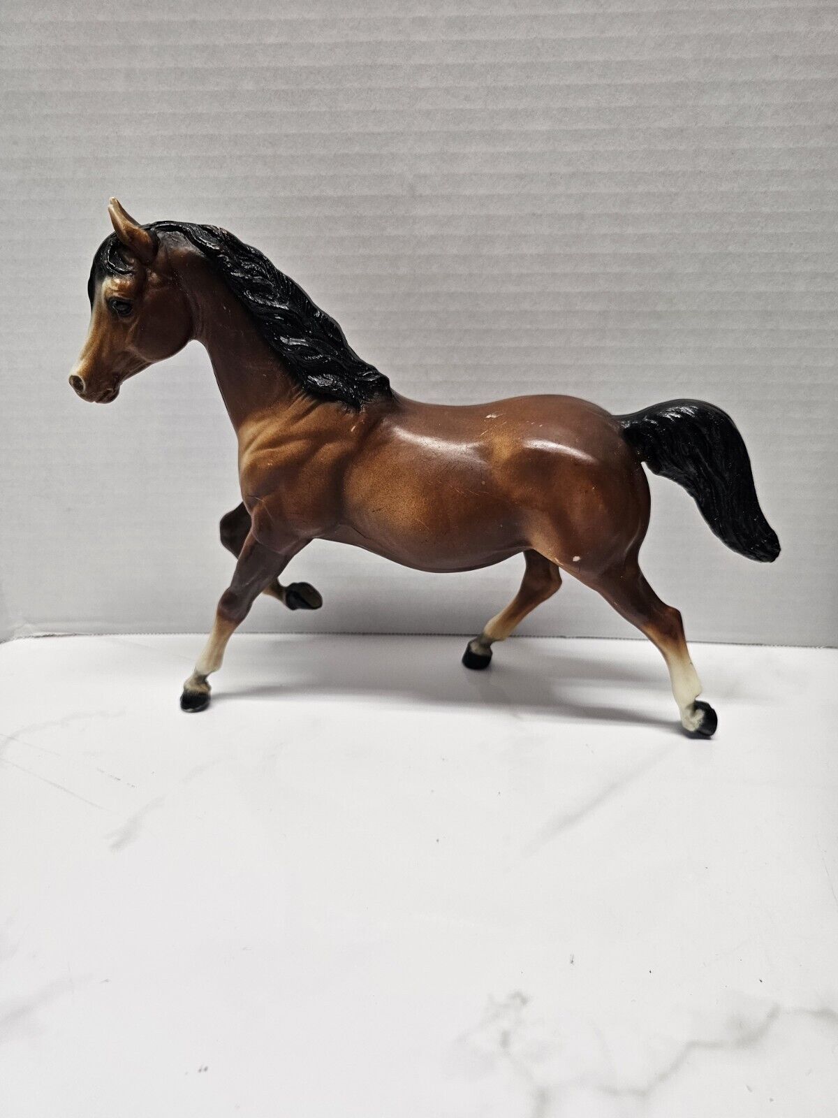 Vintage Breyer Running Mare Sugar No. 124 Bay Vintage Traditional Model Horse AM