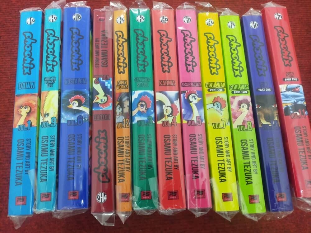 Phoenix Manga By Osamu Tezuka Complete Set English Version Volume 1-12 (END)-NEW