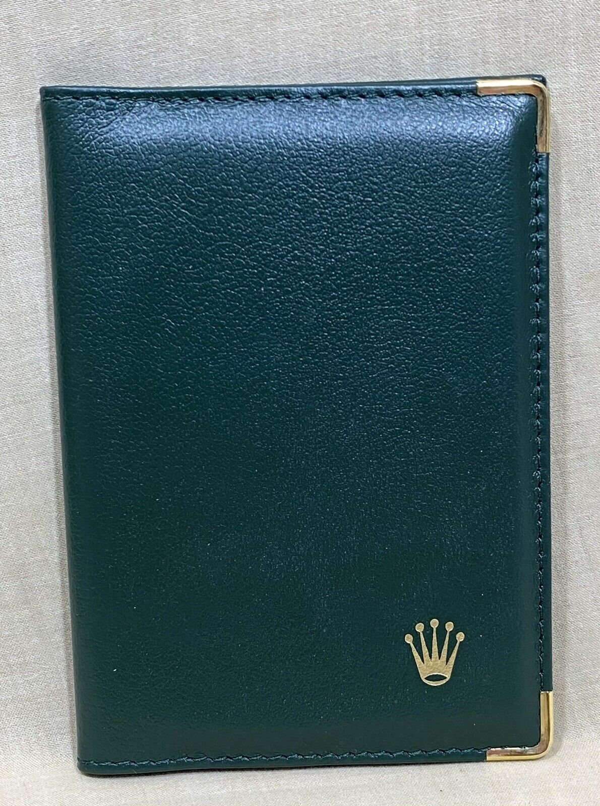 ROLEX Leather Wallet Passport Document Holder 0068.08.05 Daytona Submariner GMT
