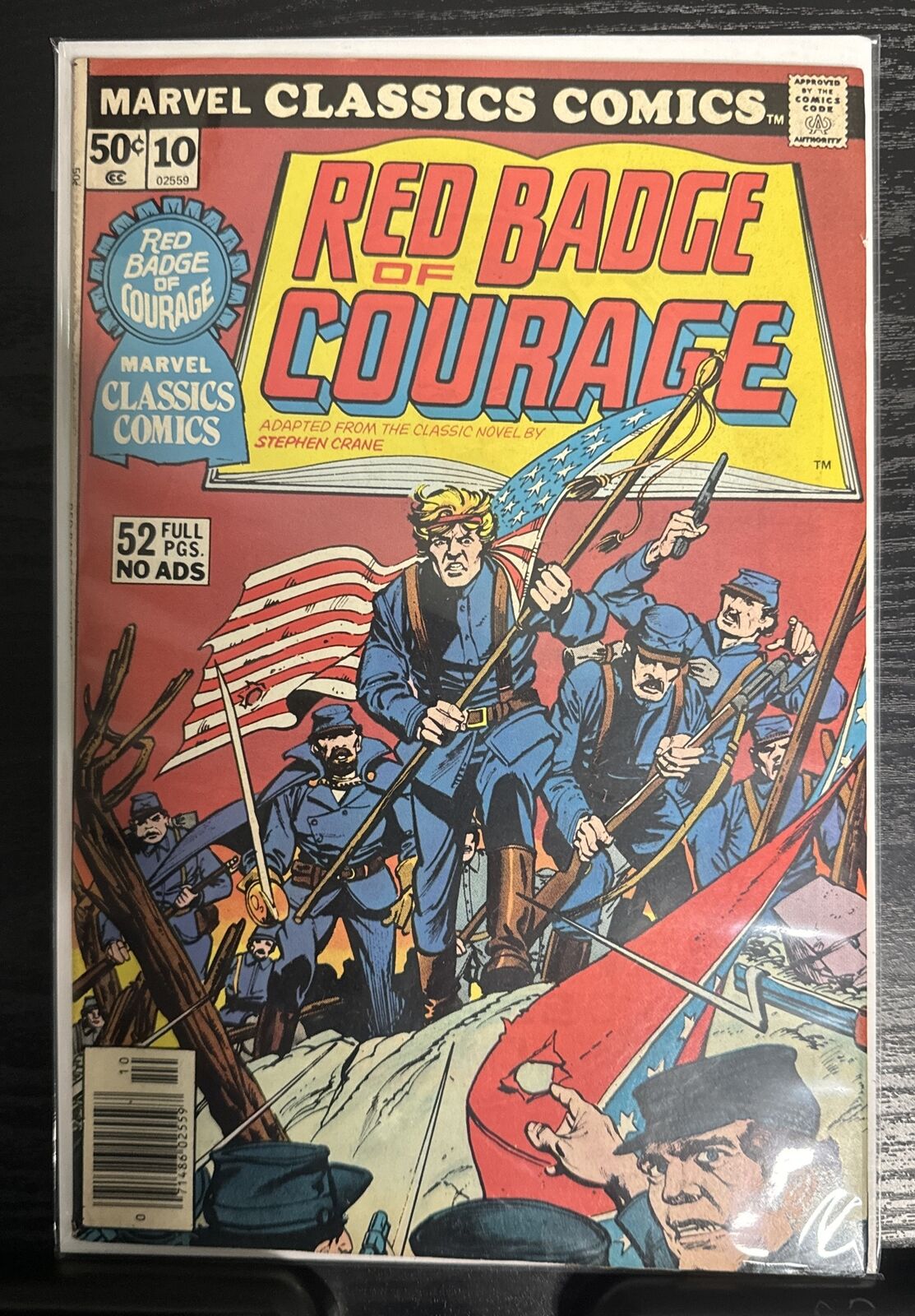 Marvel Classic Comics #10 (1976) Red Badge Of Courage  ( We Combine Shipping)