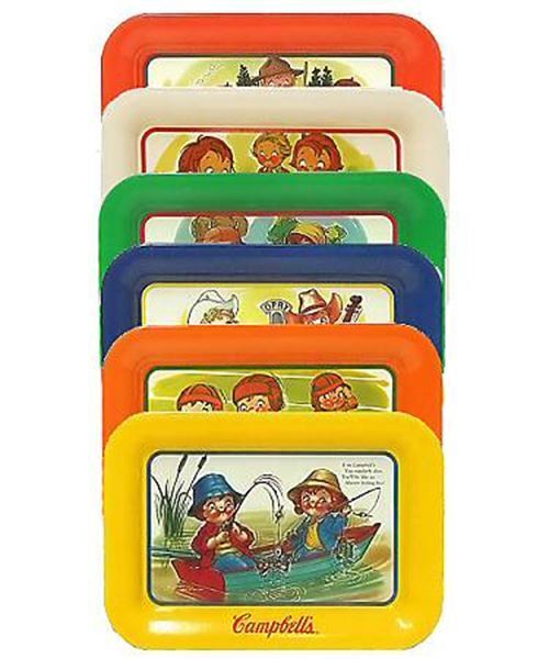 Original Campbell\'s Soup Change Trays (Set of 6)