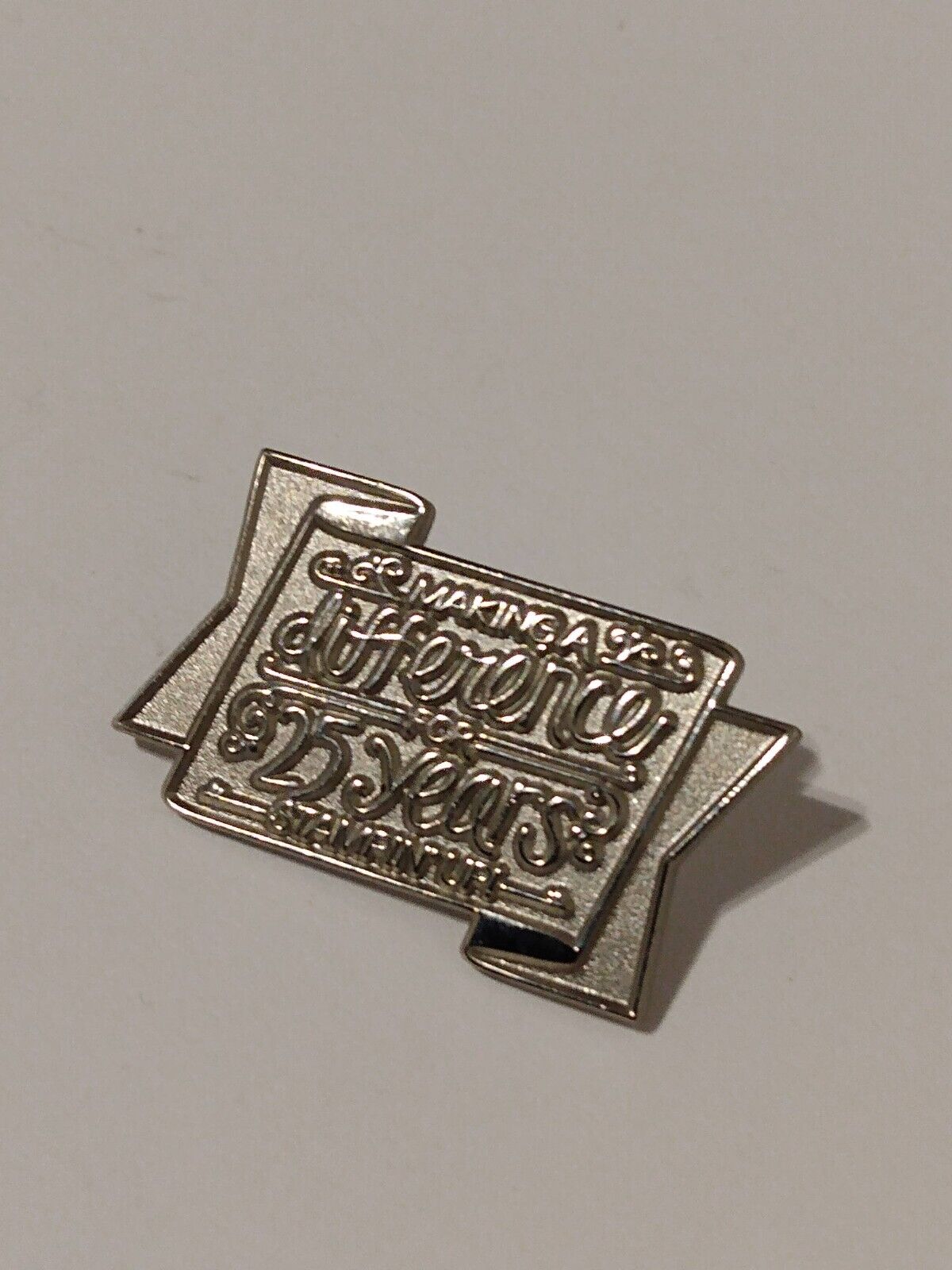 Making a Difference For 25 Years Stampin\' Up Lapel Pin