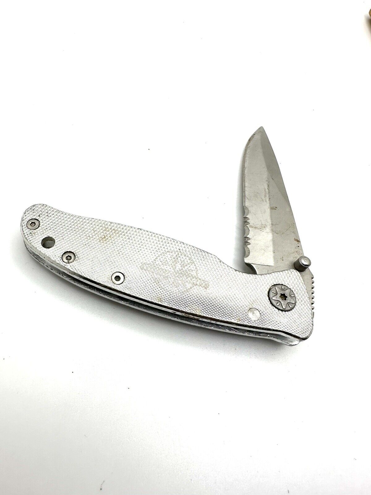 vintage pocket folding knife lock back