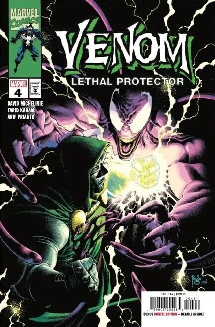 Venom: Lethal Protector II (2023) #4 NM. Stock Image