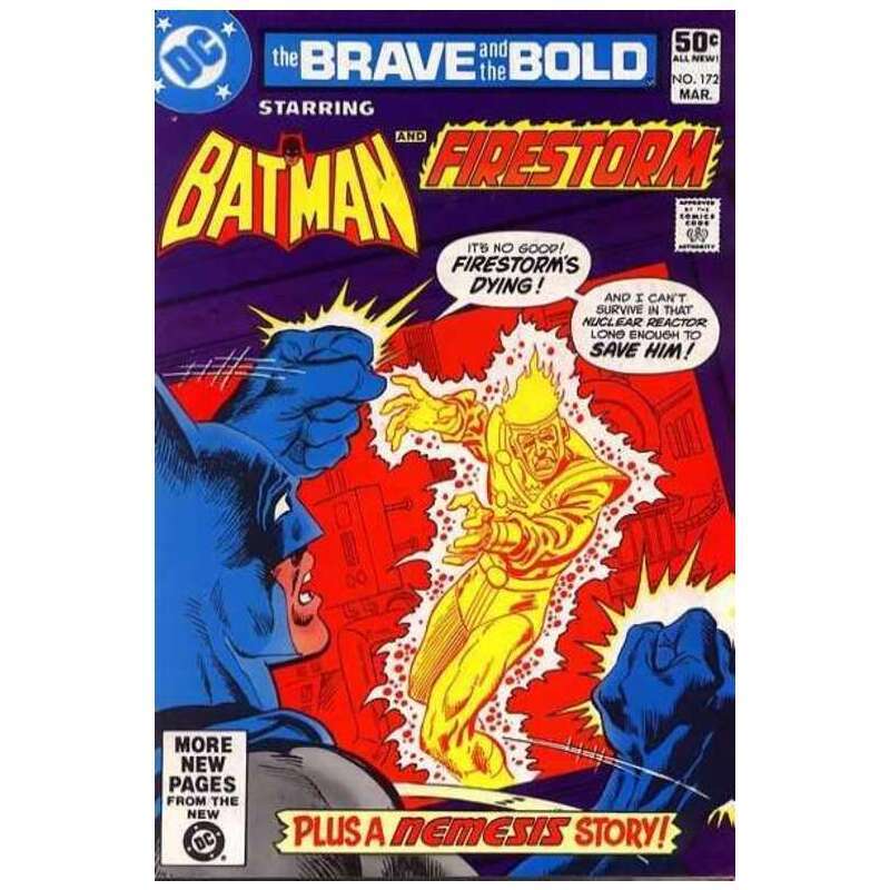 Brave and the Bold (1955 series) #172 in VF minus condition. DC comics [c