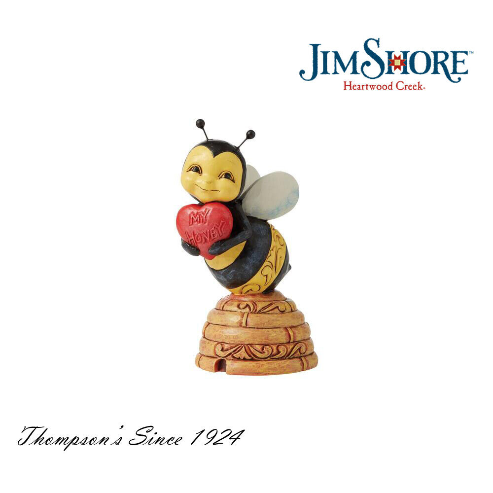 Enesco Jim Shore Heartwood Creek Honey Bee with heart My Honey 6010271 NIB