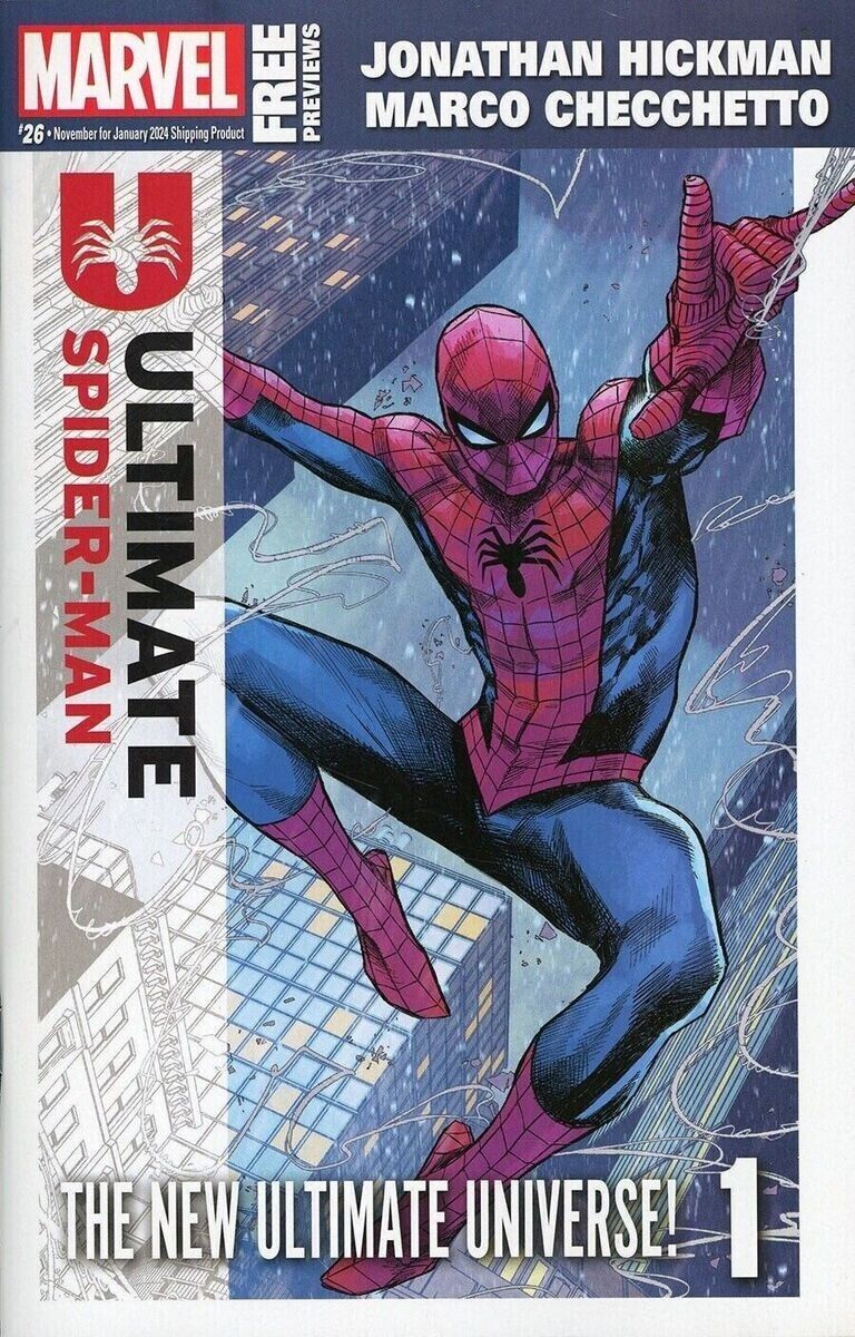 MARVEL PREVIEWS #26 ULTIMATE SPIDER-MAN #1 NM HICKMAN 2023-24*Get One Now