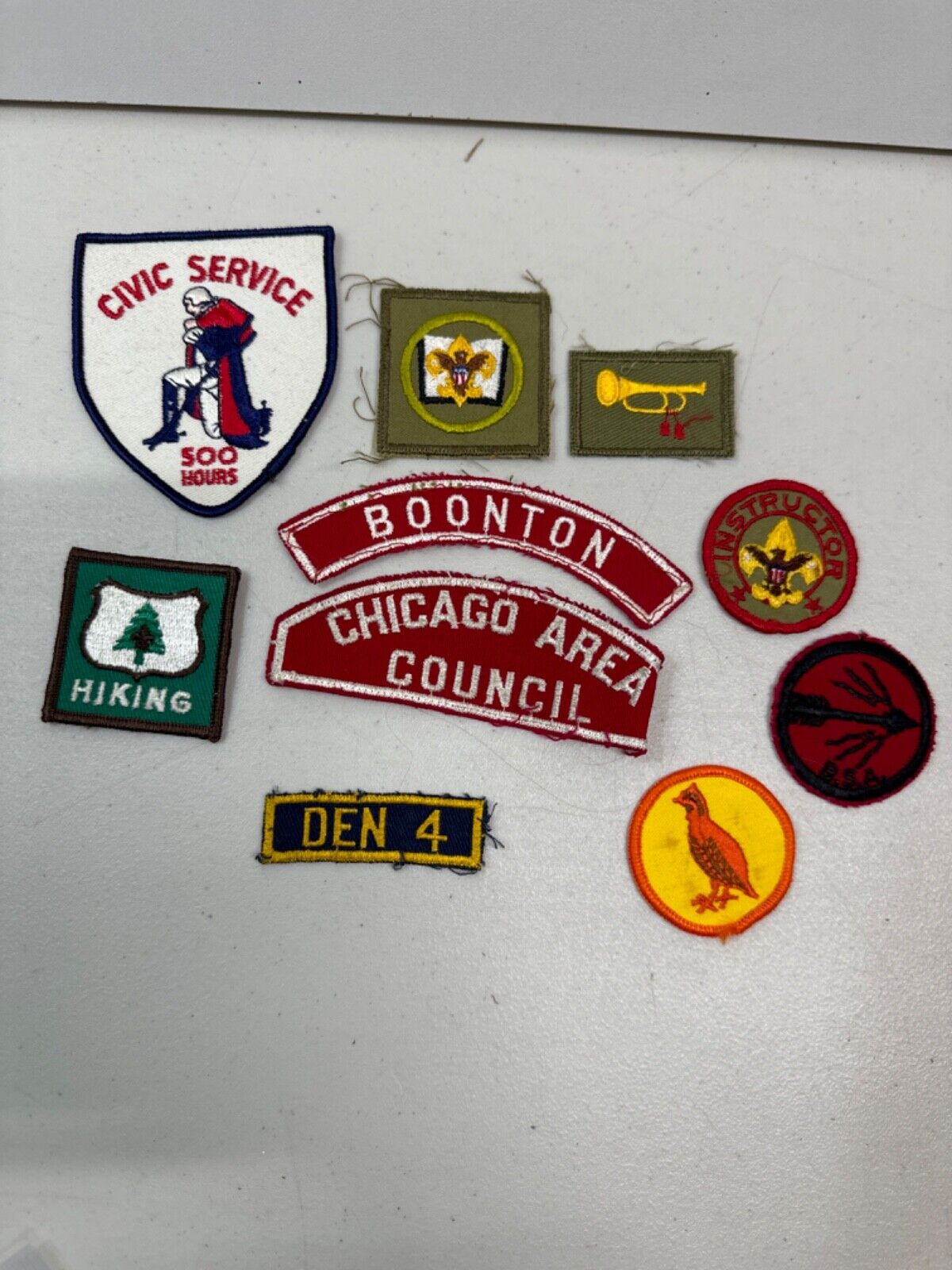 Mixed Lot of 10 Boy Scout Patches-Lot #11
