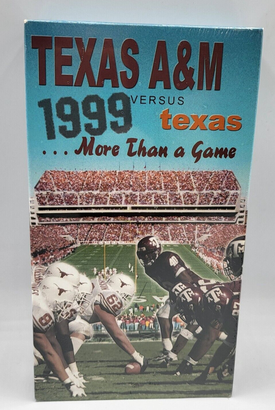 Texas A&M vs Texas 1999 VHS Football - NEW SEALED