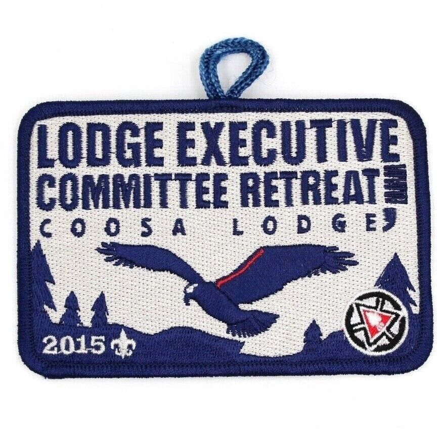 2015 Lodge Executive Committee Patch Coosa Lodge 50 Greater Alabama Council OA