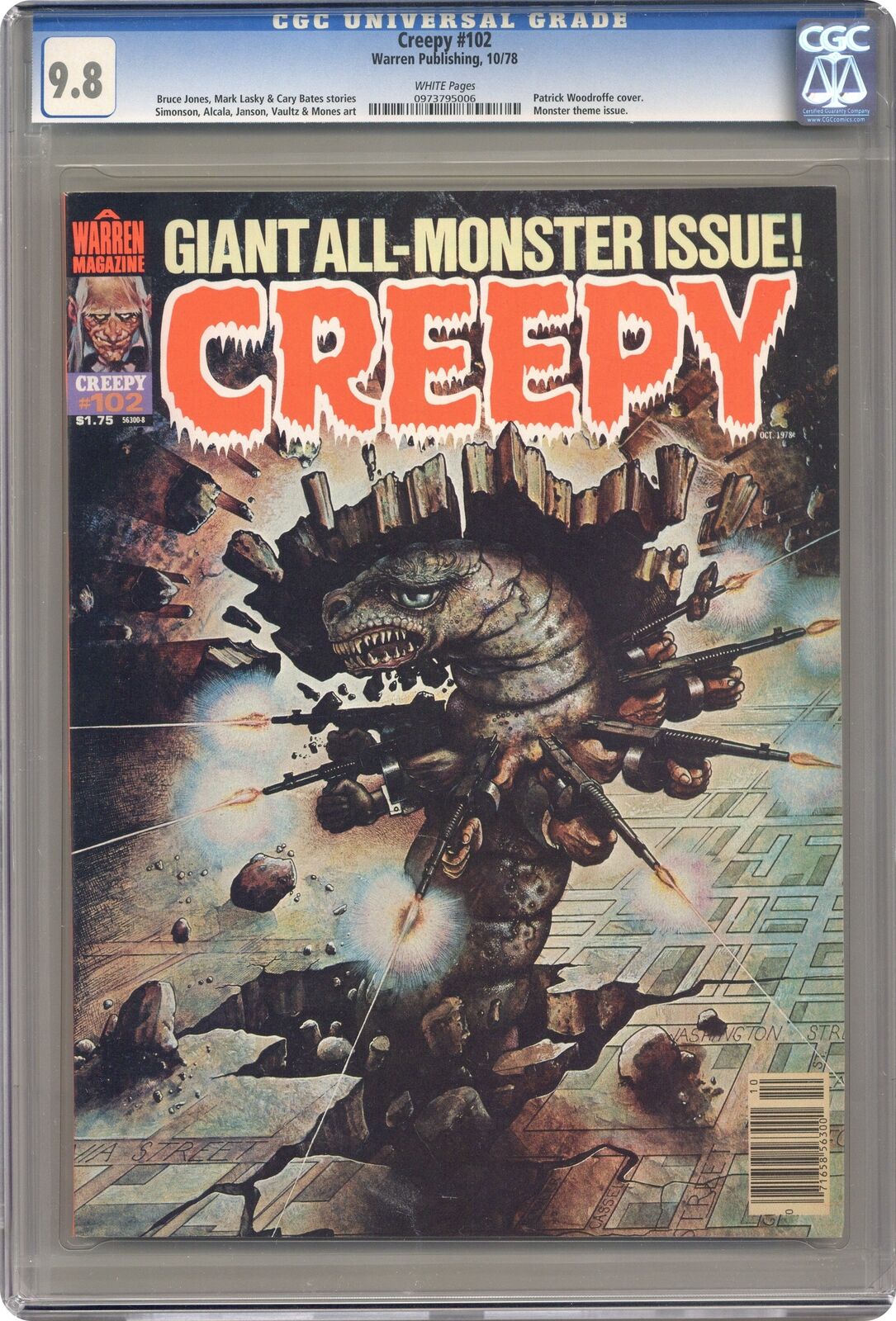 Creepy #102 CGC 9.8 1978 0973795006