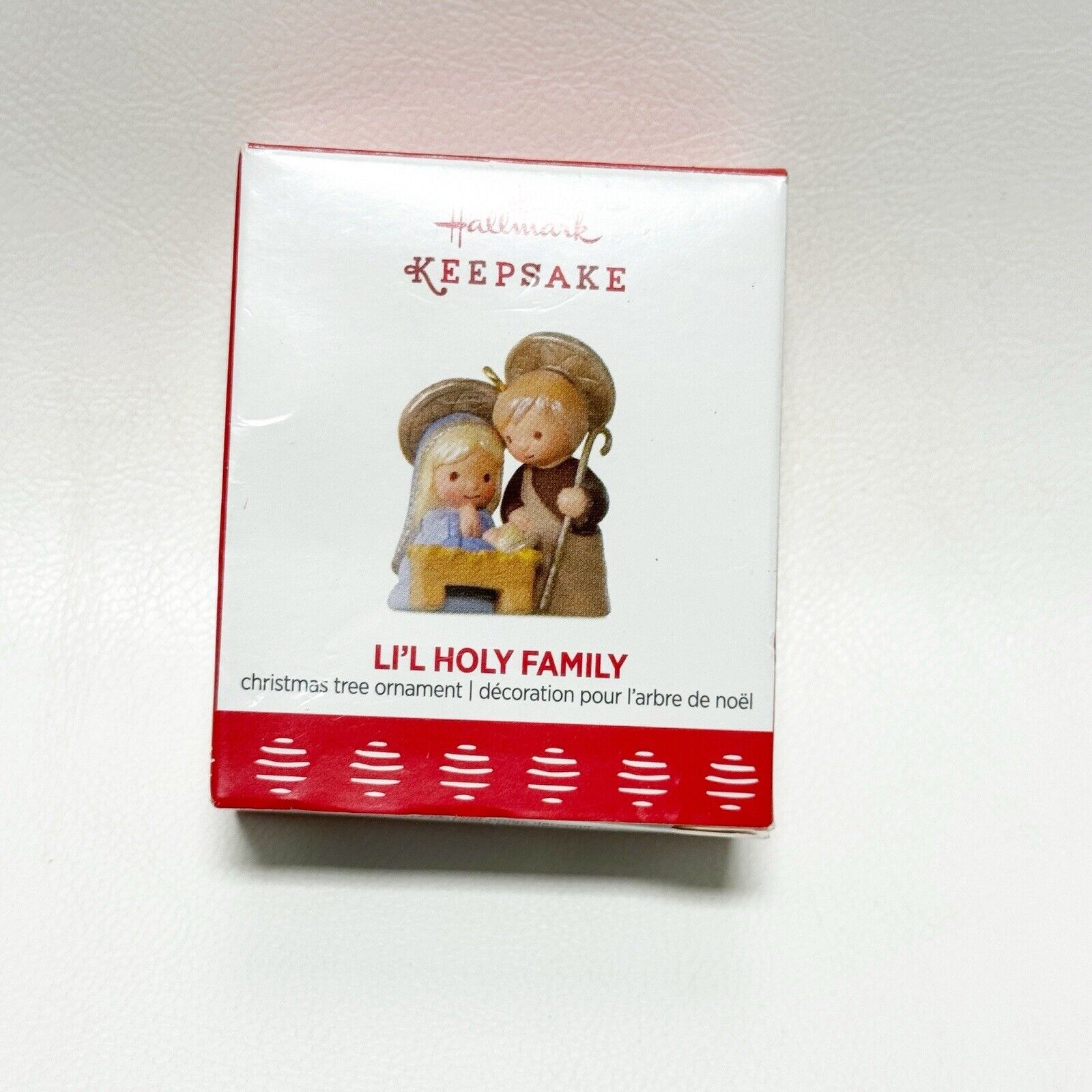 Hallmark Keepsake Li'L Holy Family Nativity Miniature Ornament 2017 Mary Joseph