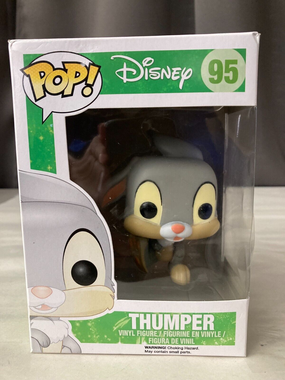 Funko Pop Vinyl: Disney - Thumper #95 Disney Bambi Collectible * RETIRED * NIB