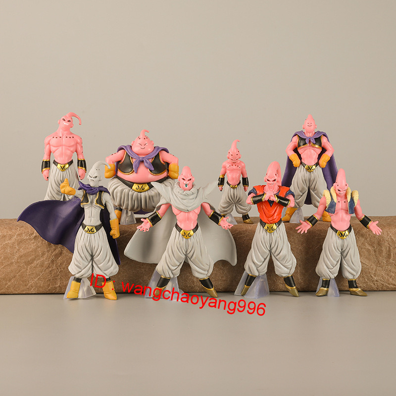 8pcs/set Dragon Ball Z Buu  PVC Action Figure Collection Model Toys 7-11cm