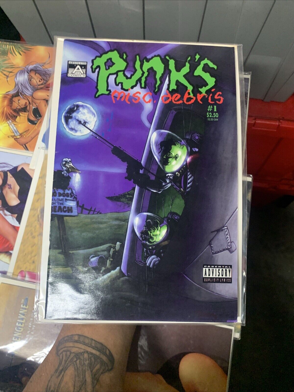 PUNKS MISC DEBRIS #1 Absolute, Punk's, 1994 Comic Still In Decent Condition
