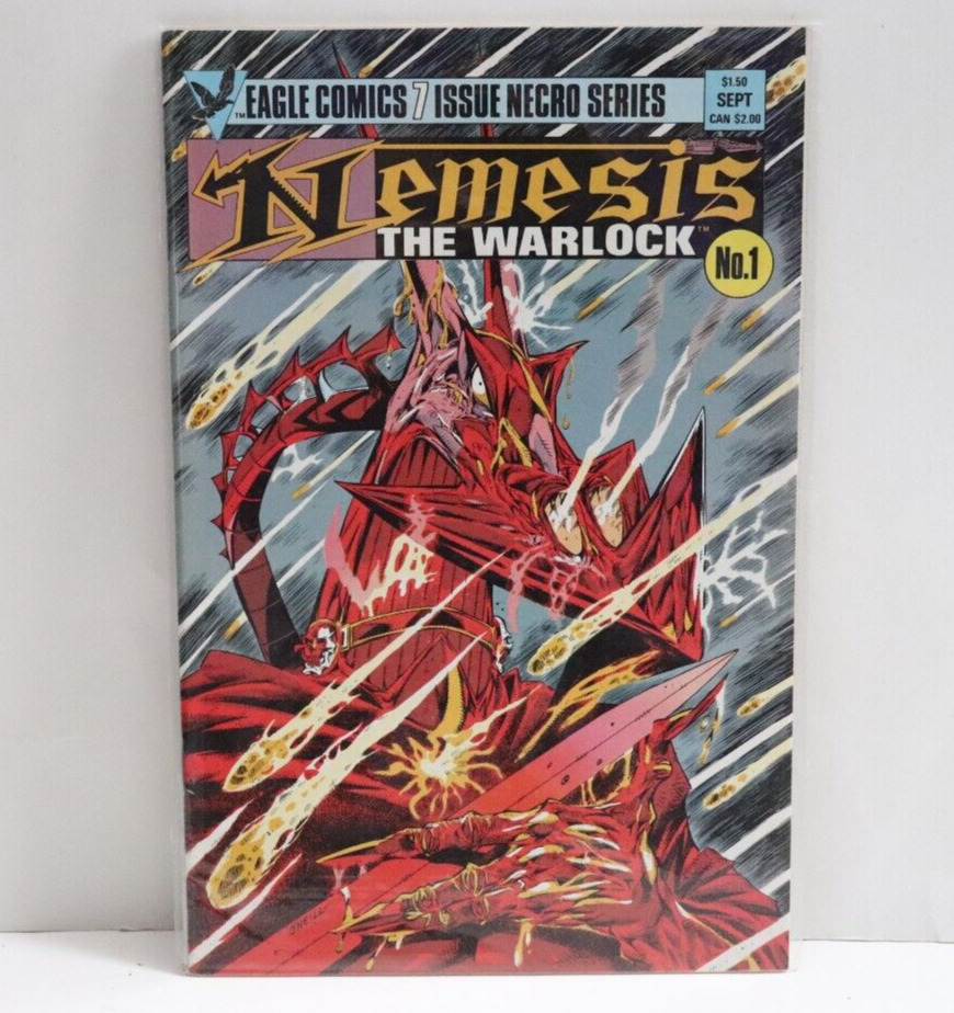 Eagle Comics Nemesis The Warlock #1 1984
