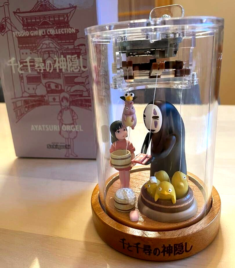 Sekiguchi Studio Ghibli Music Box Figure Ayatsuri Orgel Spirited Away Kaonashi