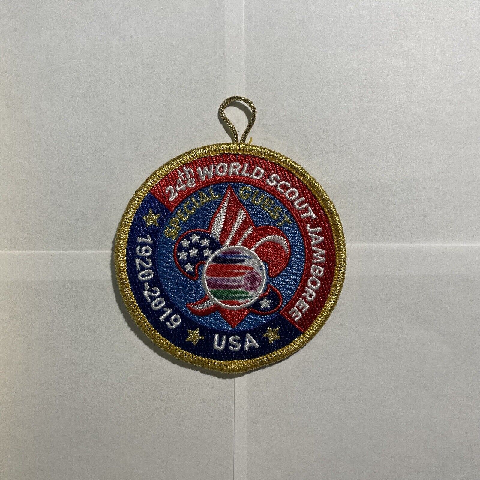 BSA 24th World Scout Jamboree Special Guest Patch (rare)