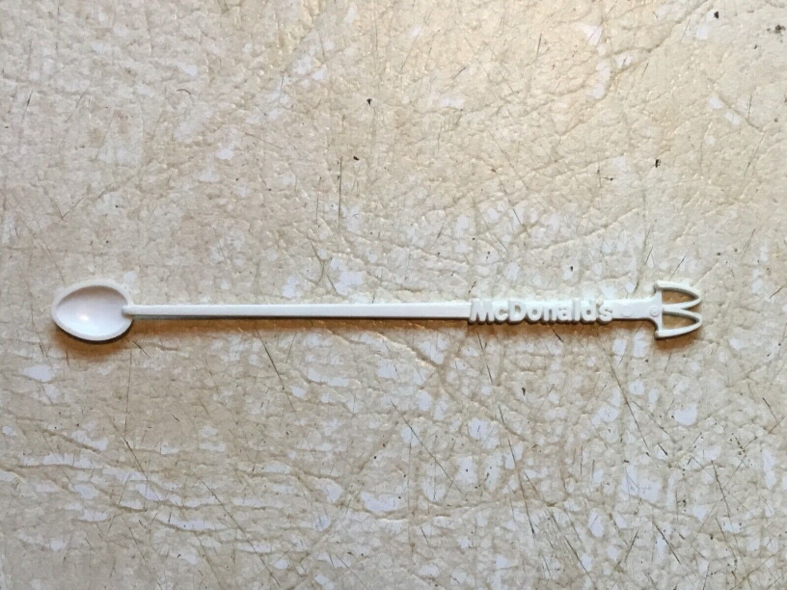 VINTAGE 1980s MCDONALD\'S COFFEE SPOON*THE SPOON THAT CHANGED AMERICA