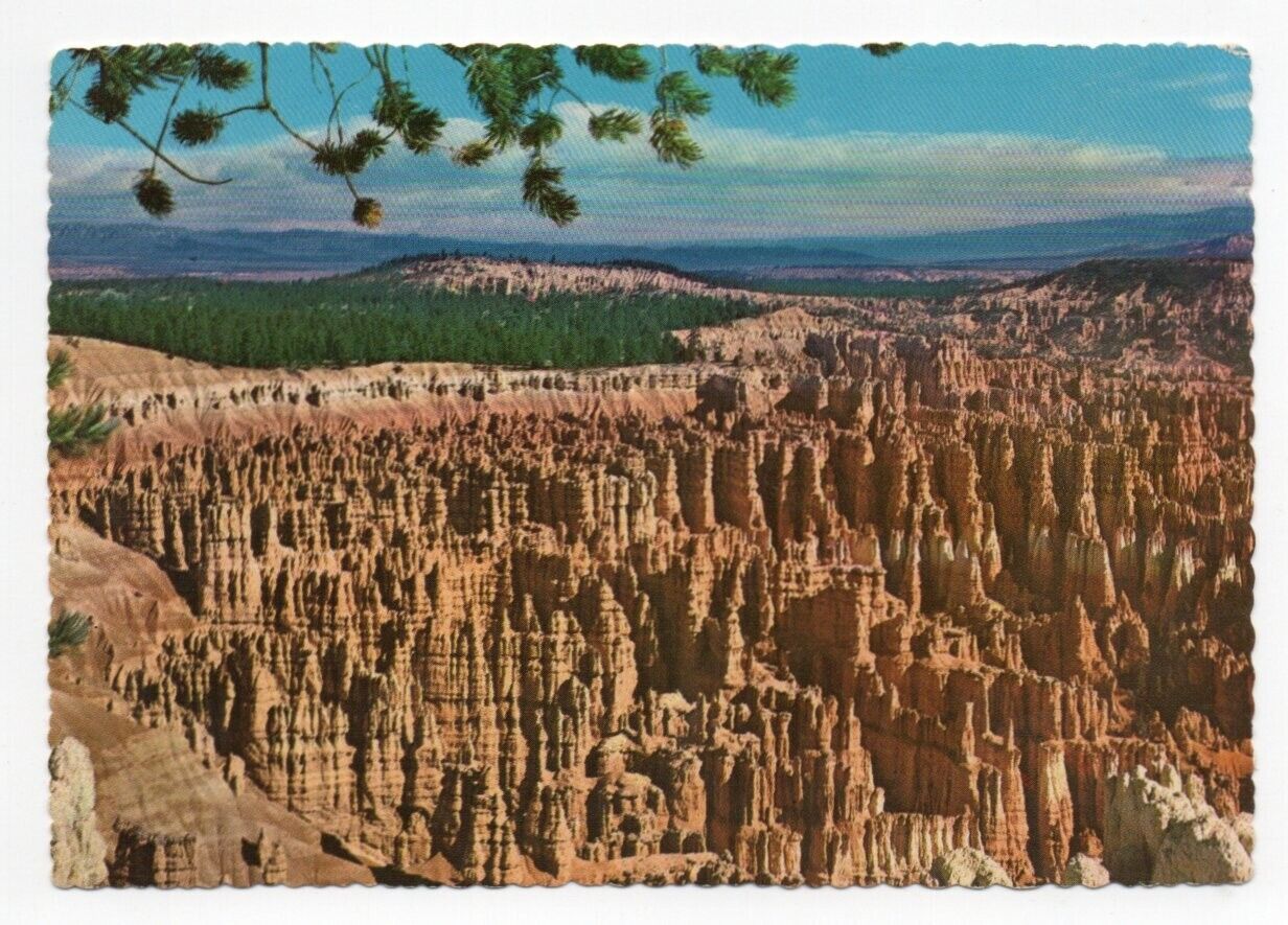 Bryce Canyon National Park - 4x6 Postcard from 1964 (Magic City of Spires)