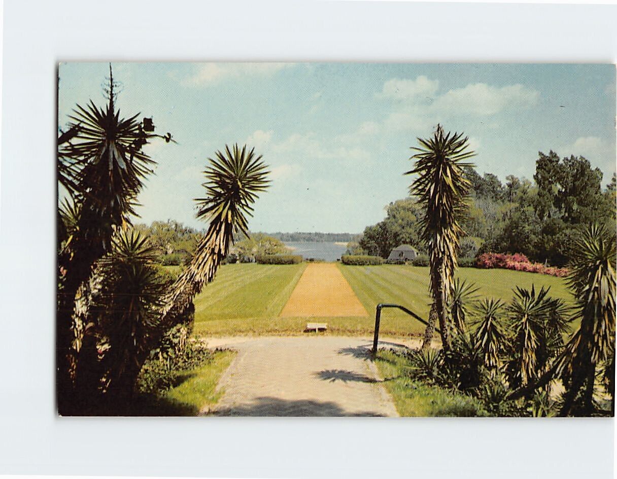 Postcard Entrance to Middleton Gardens Charleston South Carolina USA