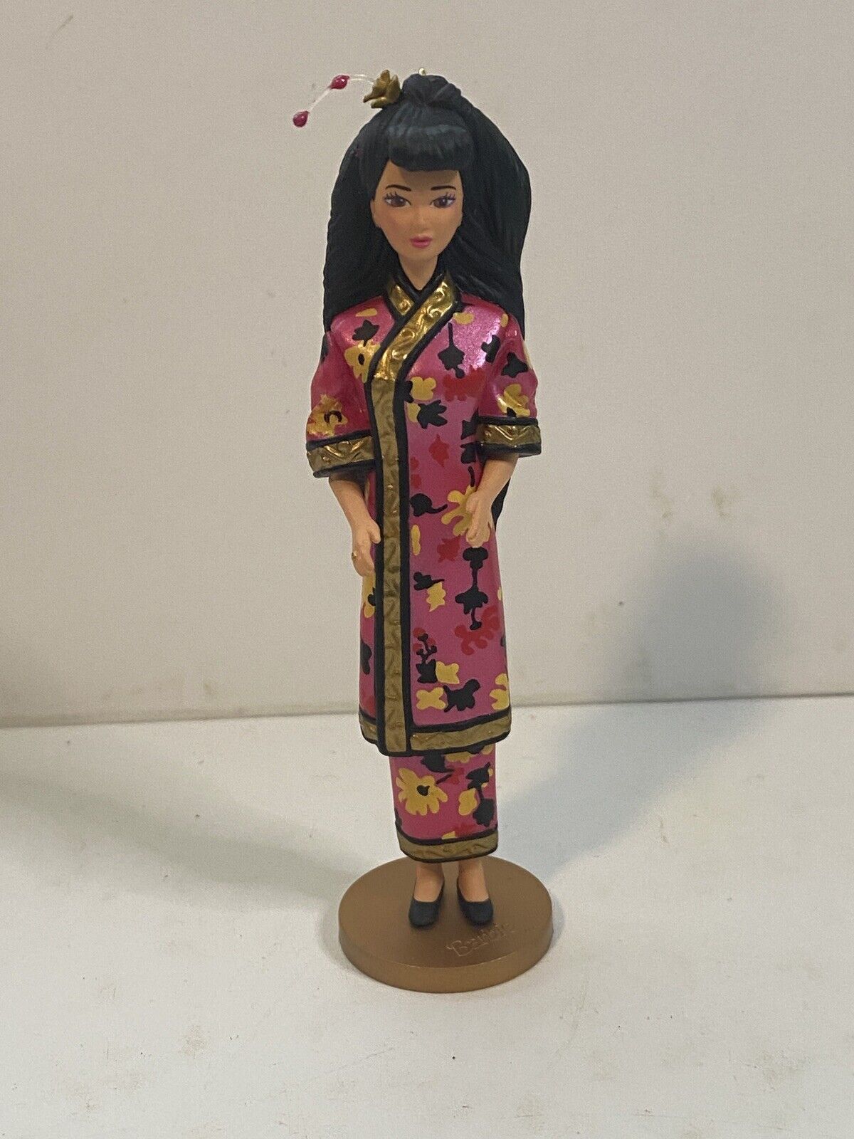 Vintage Hallmark Barbie Keepsake Christmas Ornament 1997 Chinese Barbie