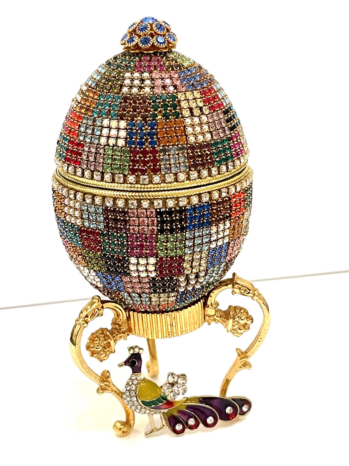 1994 Antiques Imperial Faberge eggs Faberge egg style Gold Faberge egg