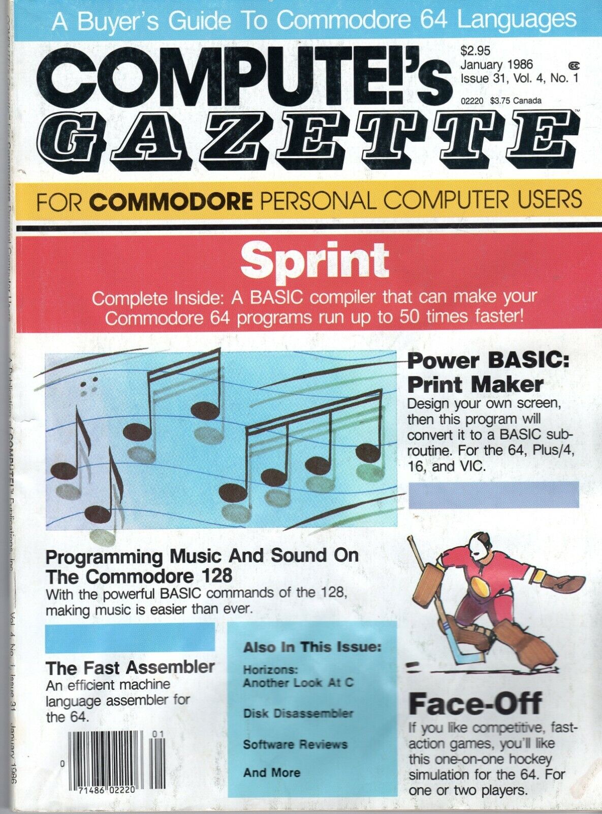 ITHistory (1986) COMPUTE\'S GAZETTE Magazine (You Pick) Vintage Ads