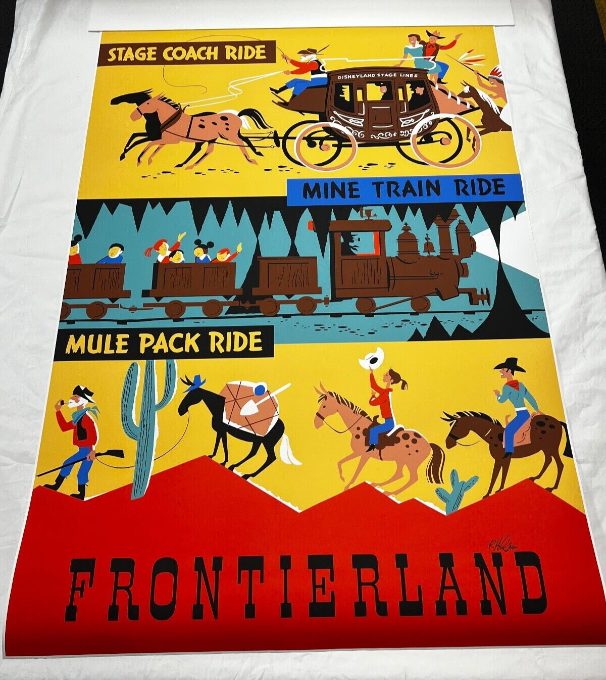 Disneyland - Frontierland, Mine Train Ride Attraction  36\